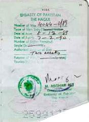 Visum Pakistan